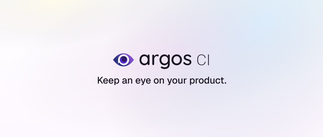 Argos, the open source visual testing platform