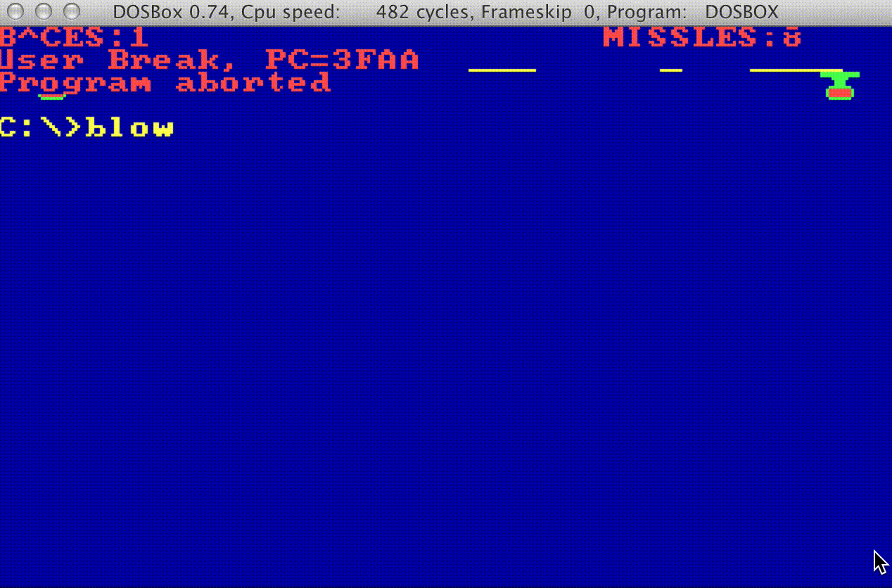 blow program screenshot