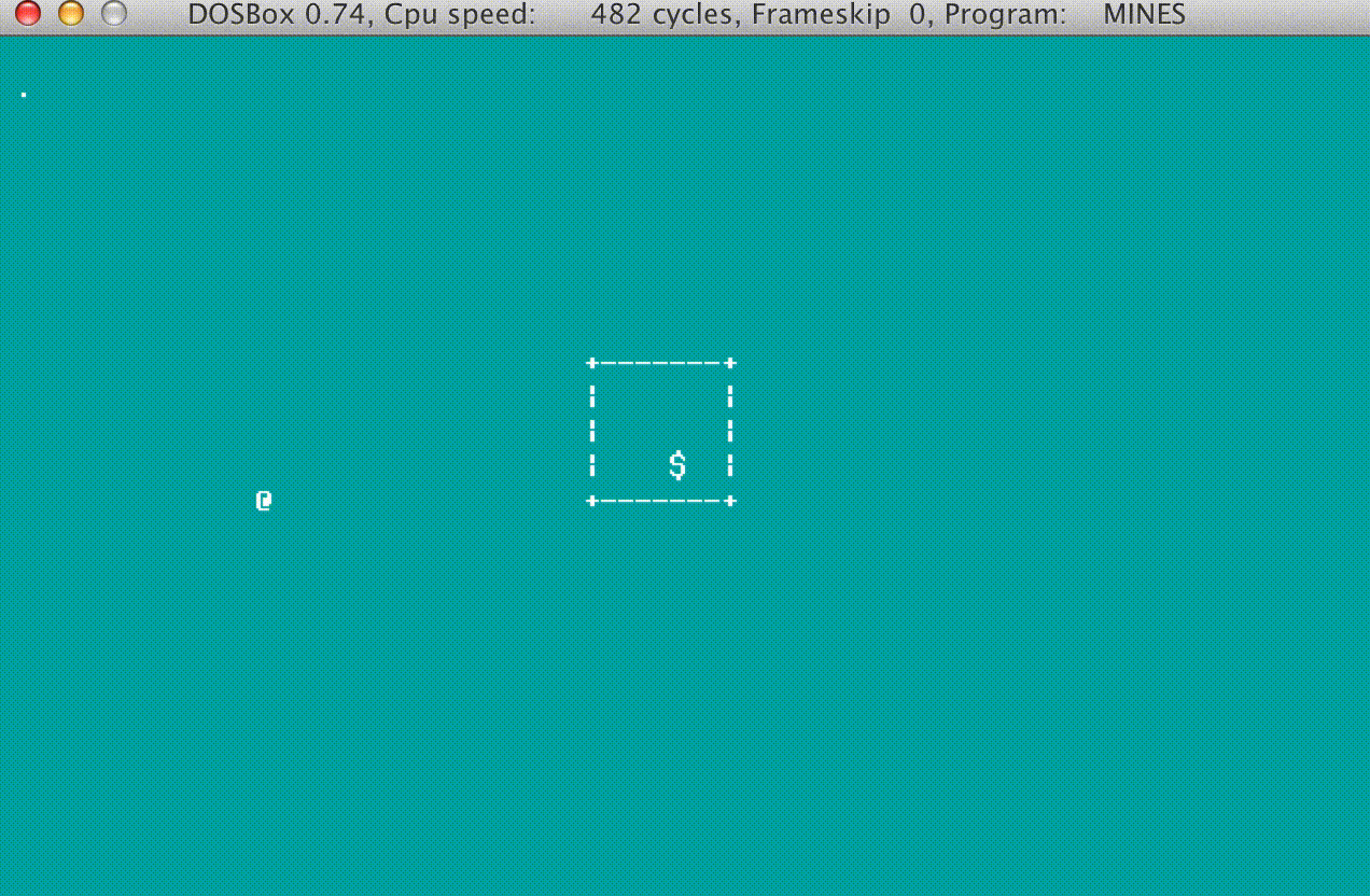 Mines program screenshot