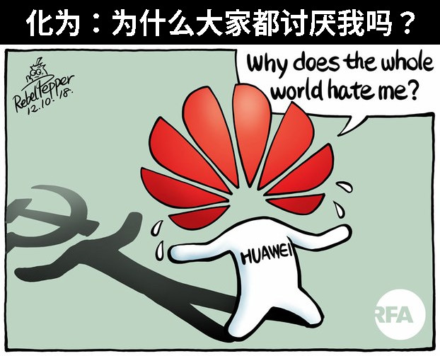 Huawei why does the whole world hate me