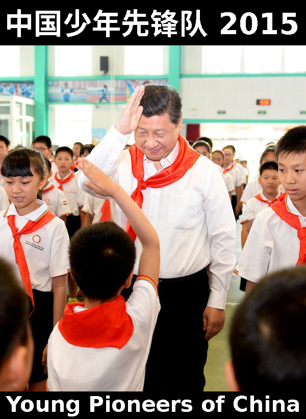 Xi scout salute