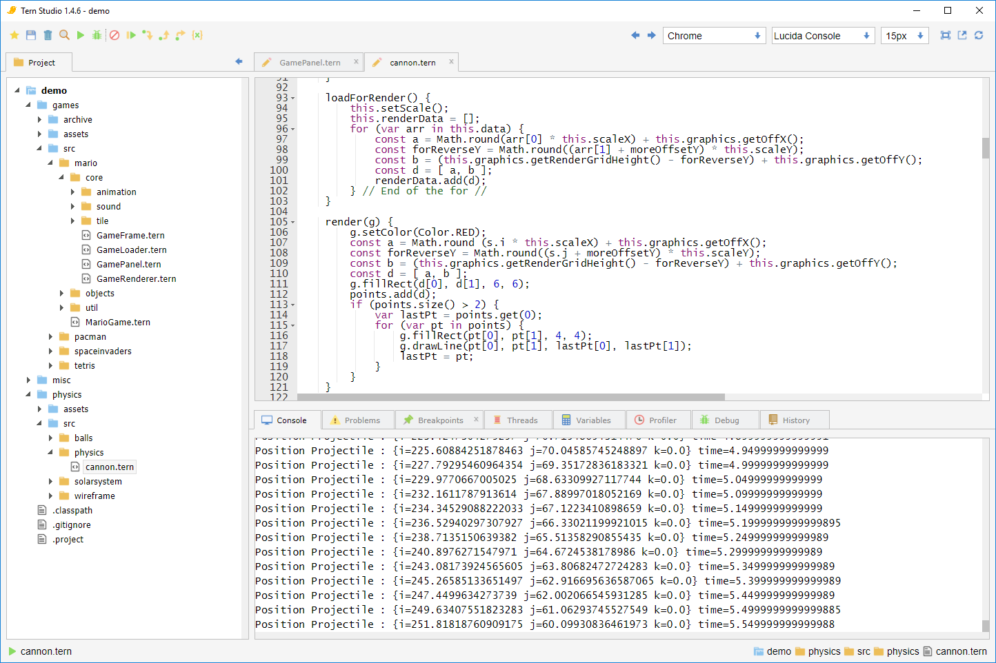 Developer Console