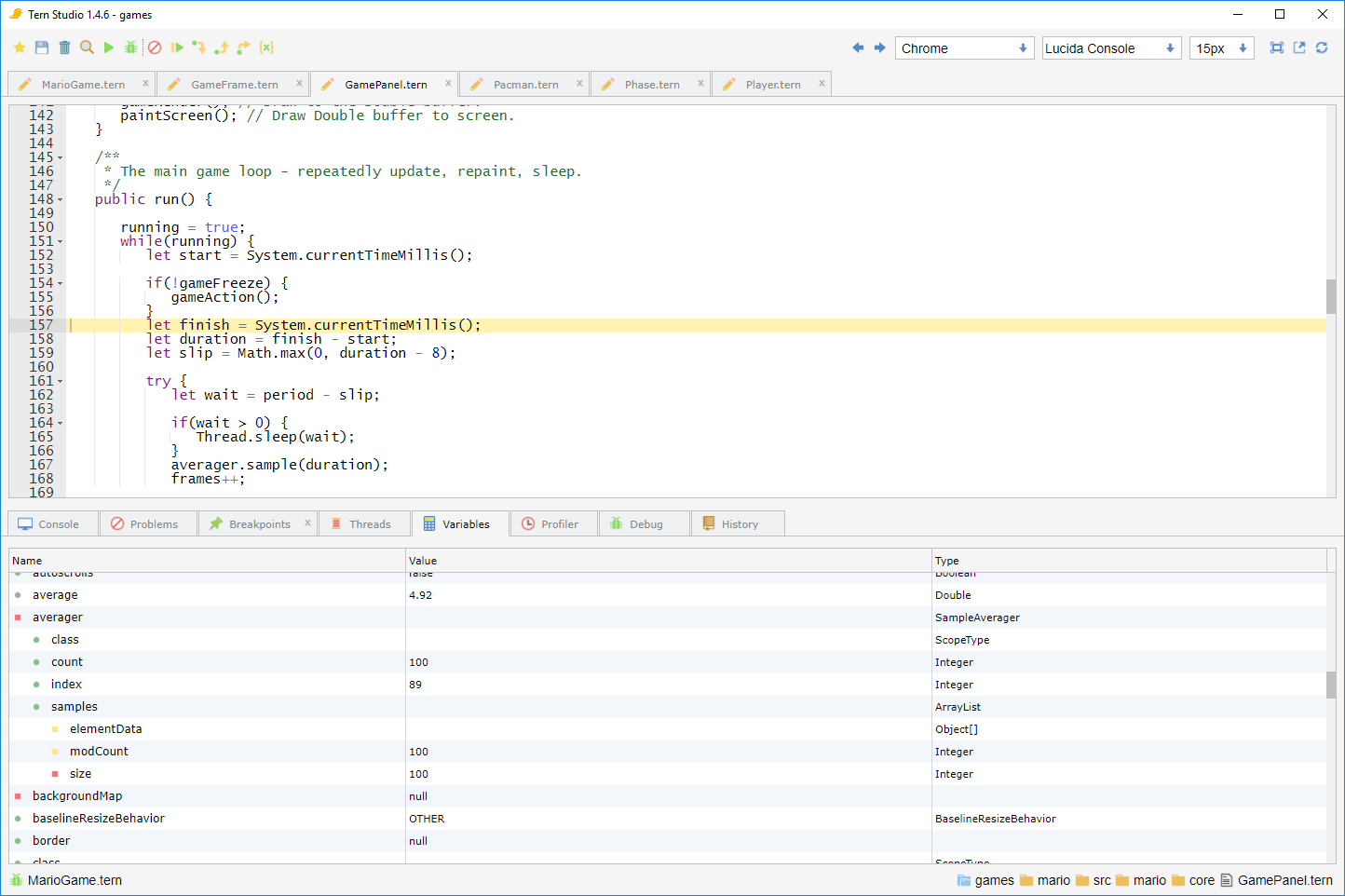 Developer Variables
